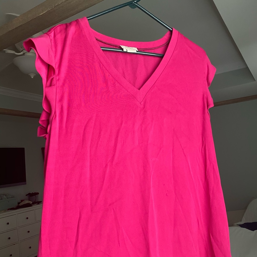Kate Spade Ruffle Sleeve top